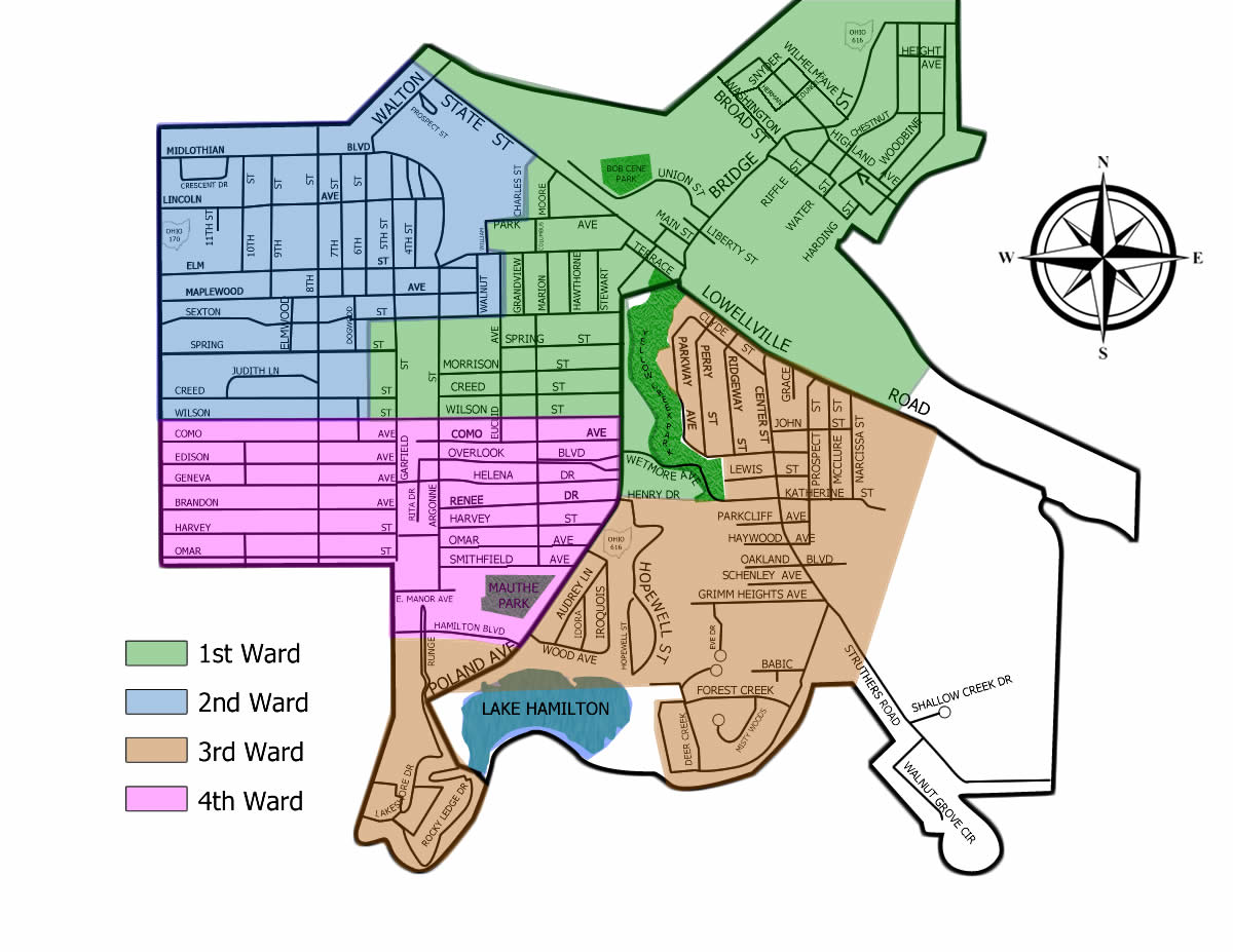 Struthers Council Wards